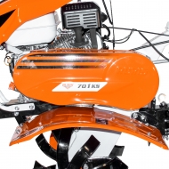 Motosapa 701KS + roti cauciuc 4.00-8 + plug reversibil rev1 + roti metalice 400 fara manicot RURIS 