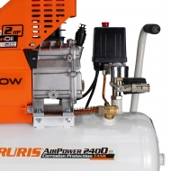 Pachet compresor aer si kit accesorii RURIS AirPower 2400PLUS
