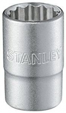 Stanley 1-17-057 Tubulara scurta in 12 puncte 1/2"-14mm