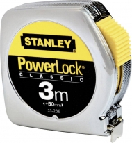 Stanley 1-33-218 Ruleta powerlock classic cu carcasa metalica 3m x 12.7mm