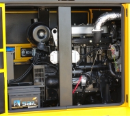 Generator insonorizat diesel monofazat 20kVA, 87A, 1500rpm Stager YDY22S