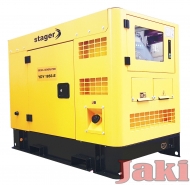  Generator insonorizat diesel trifazat 16kVA, 23A, 1500rpm Stager YDY18S3-E