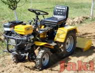 Mini tractor 4x4 18CP hidraulic, benzina, 4+1 viteze, freza tractata Campo1856-4WDH 